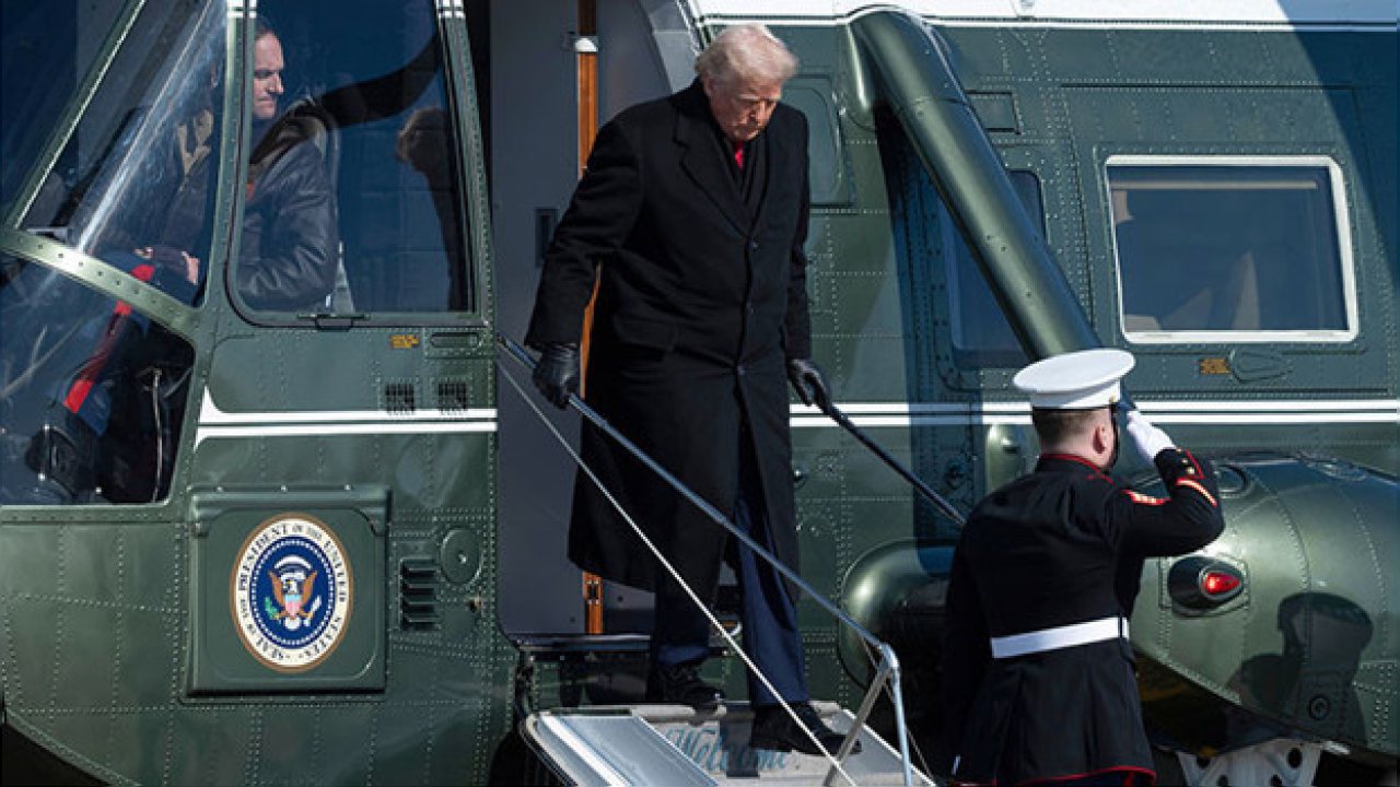 Trump’ın Helikopteri Felaketten Son Anda Kurtuldu