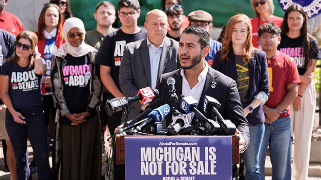 Müslüman aday Abdul El-Sayed, Michigan’da ön seçimi kazandı