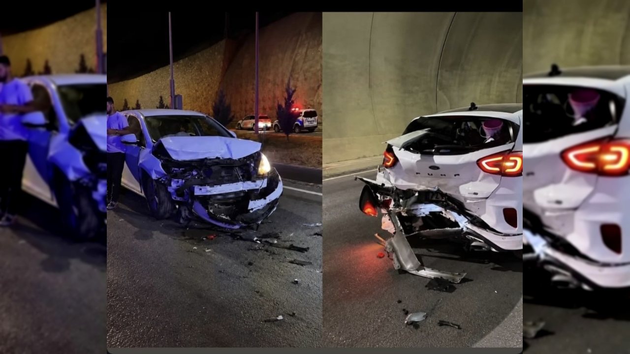 HASANKEYF’TE FECİ KAZA: 2 OTOMOBİL TÜNEL GİRİŞİNDE ÇARPIŞTI, 12 YARALI