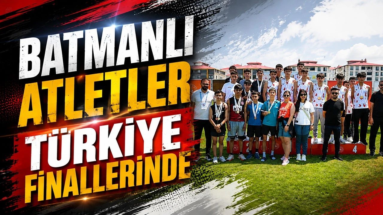 Batman Atletizm Takımı Türkiye Finalleri’nde Şampiyonluk İçin Yarışacak