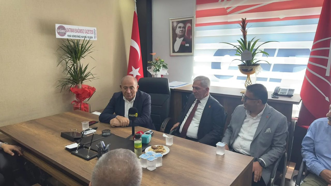 Gürsel Tekin, Batman’da Barış Sürecine Destek Verdi