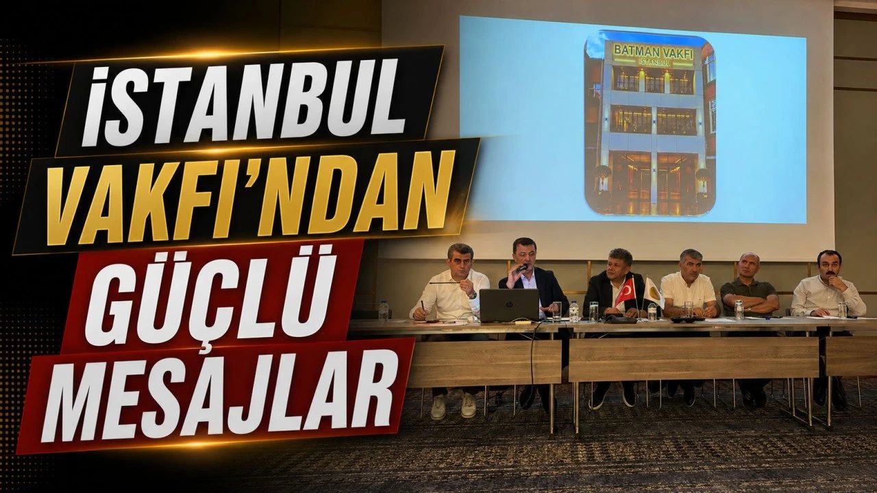İstanbul Vakfı’nda Eğitim ve Sosyal Projeler Ele Alındı