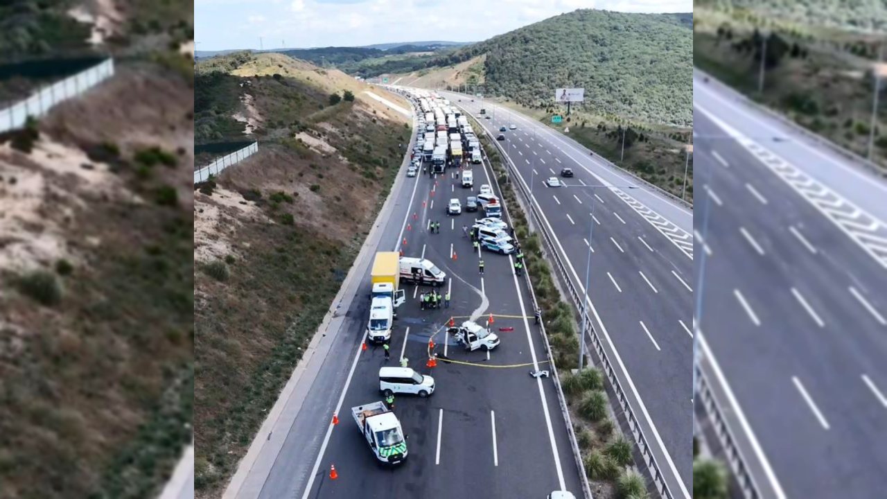İstanbul’da Otoyolda Üç Kardeş Hayatını Kaybetti