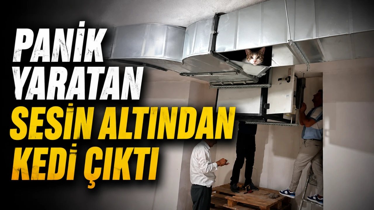 Gültepe Mahallesi’nde Kedi Kurtarma Operasyonu