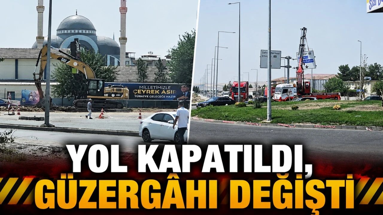 Batman’da TPAO Bulvarı’nda Yol Değişikliği Yapıldı
