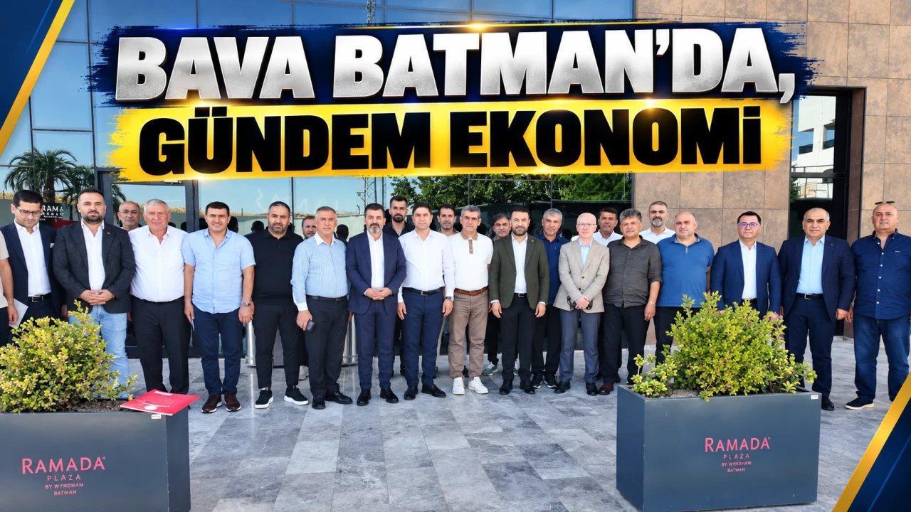 Batman’da Ekonomi Toplantısı ile Çözüm Önerileri Geliştirildi