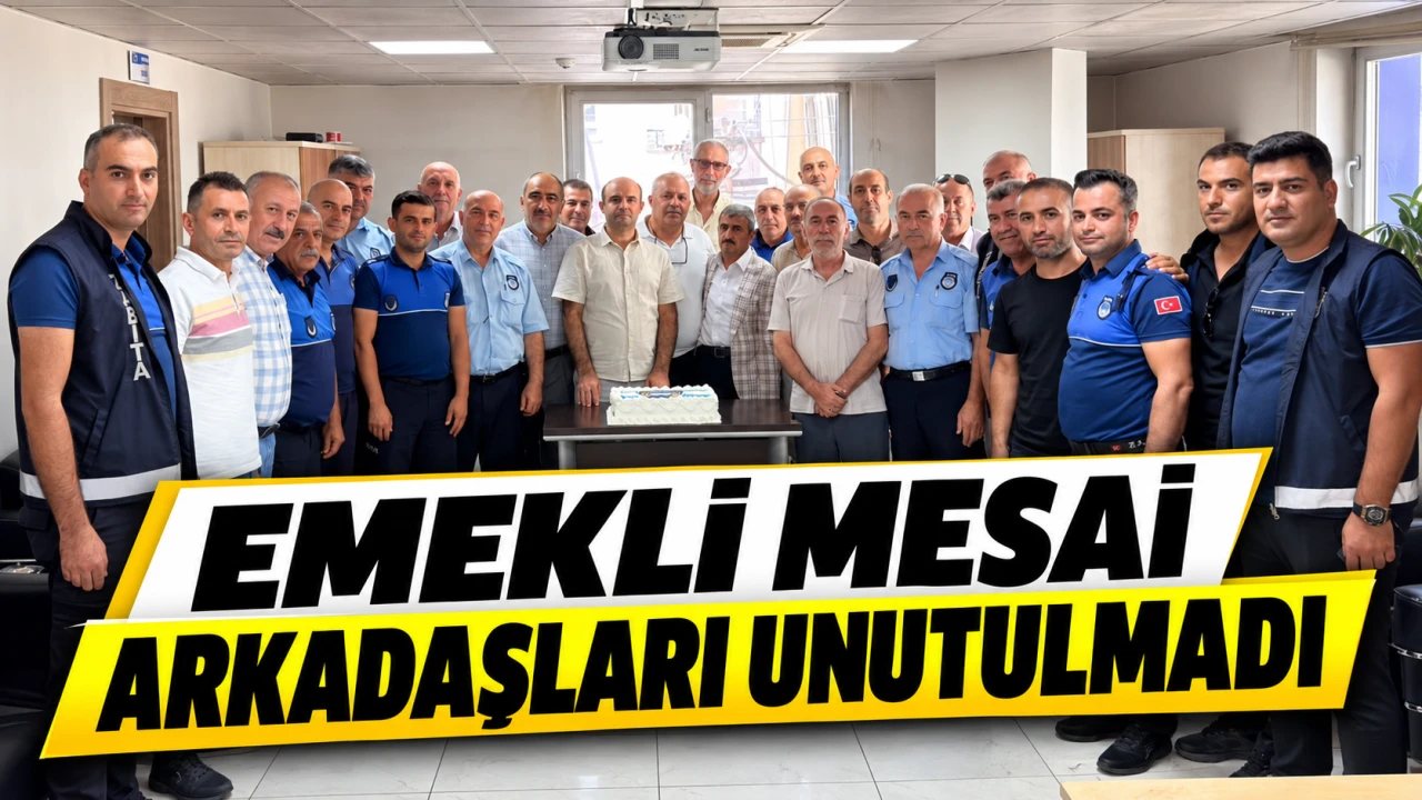 Batman’da Emekli Zabıta Personeline Teşekkür Etkinliği Düzenlendi
