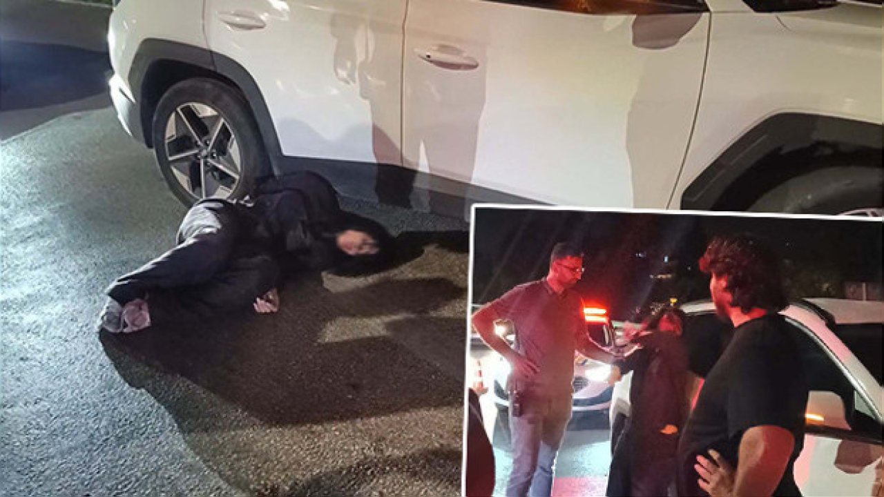 Bursa’da Ters Yöne Giren Sürücü Polise Direndi