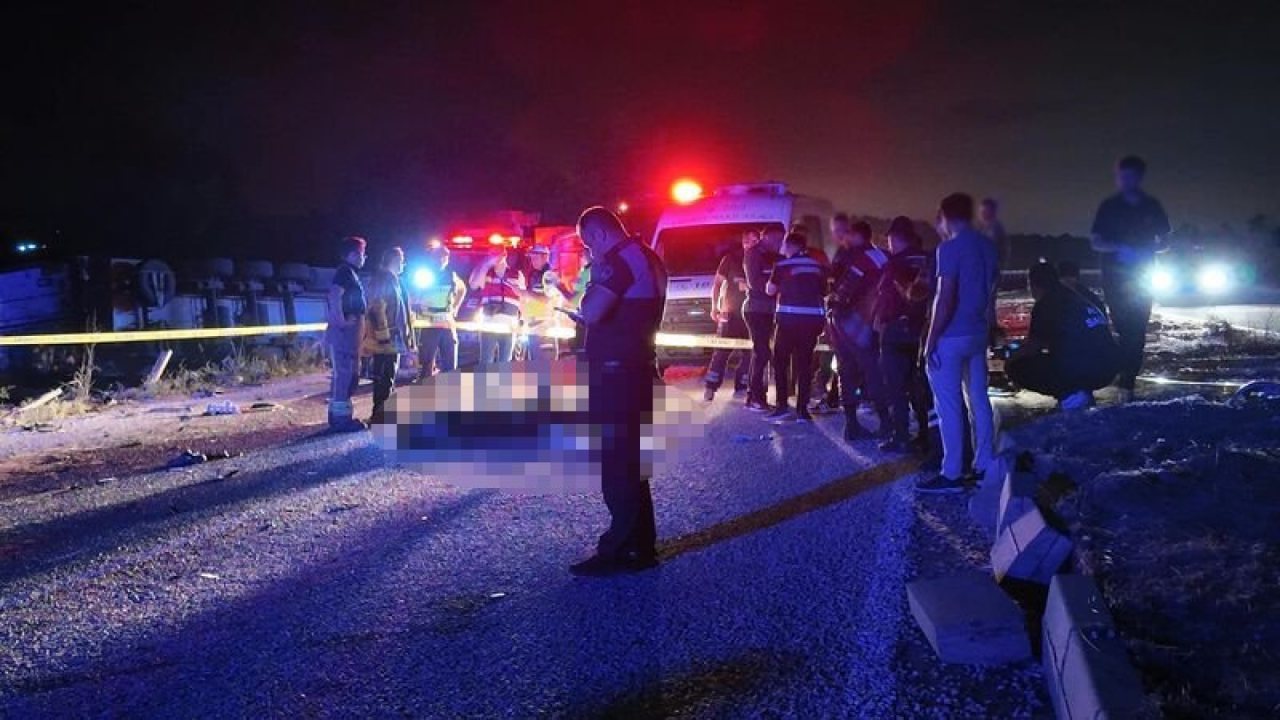 Bursa’da Hatalı Sollama Yapan TIR Motosiklete Çarptı