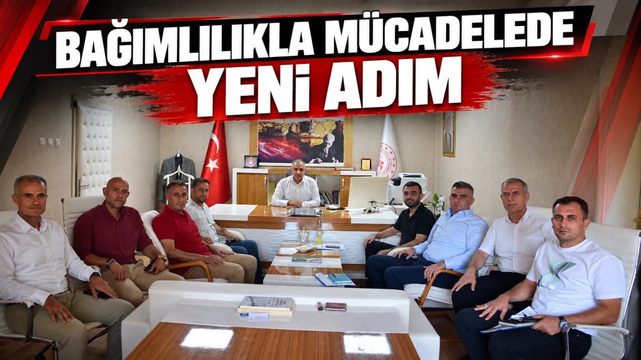 Bağımlılıkla Mücadele Projesi’nde Koordinasyon Toplantısı Yapıldı