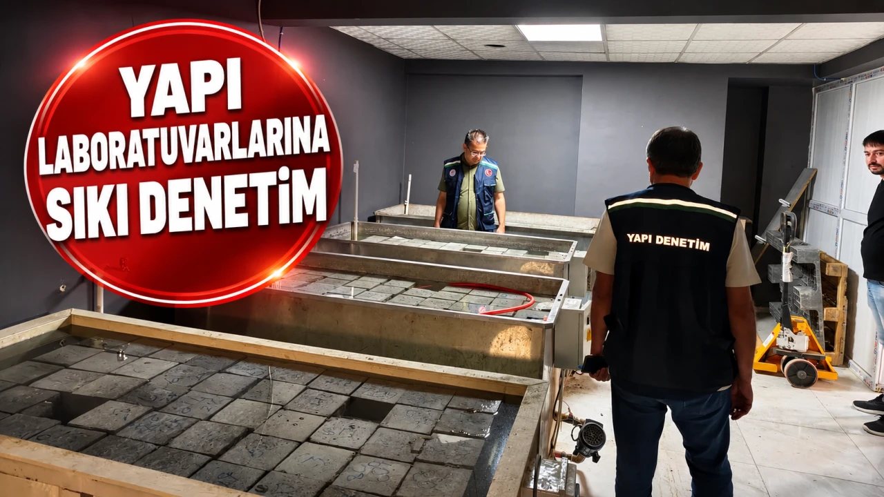 Batman’daki Yapı Laboratuvarlarına Sıkı Denetim Uygulandı