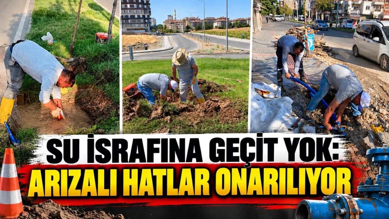 Batman’da Sulama Hatlarındaki Arızalar Onarılıyor