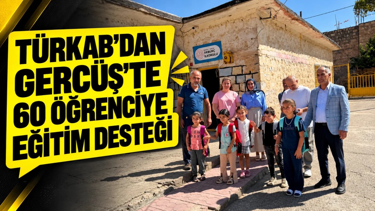 Gercüş’teki Öğrencilere Eğitim Desteği Sağlandı