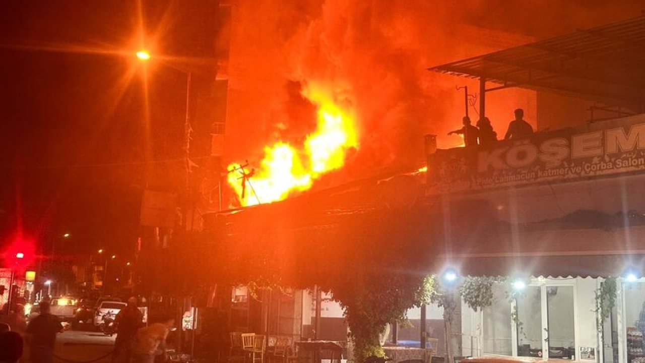 İzmir Ödemiş’te Ekmek Fırınında Yangın Çıktı