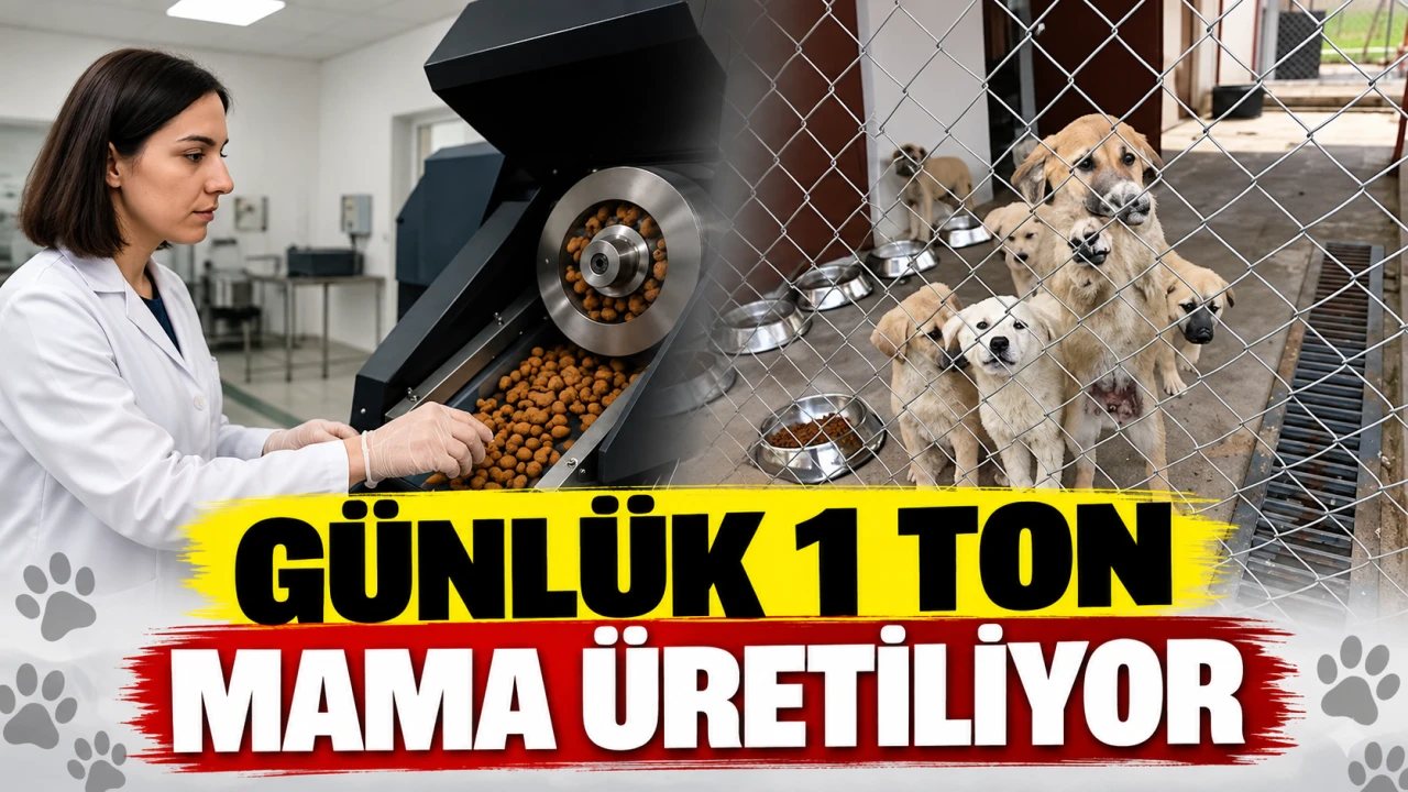 Batman’da Hayvanlar İçin Günde 1 Ton Mama Üretiliyor