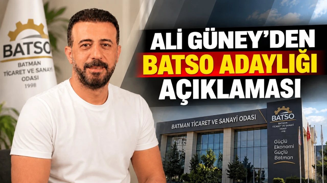 Ali Güney, BATSO Adaylığı İçin Ekonomik Çözüm Önerileri Sunuyor