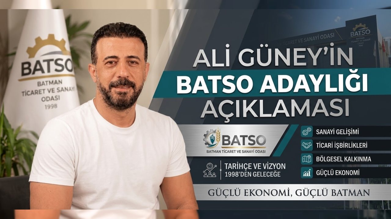 Ali Güney, BATSO Adaylığı İçin Ekonomik Çözüm Önerileri Sunuyor