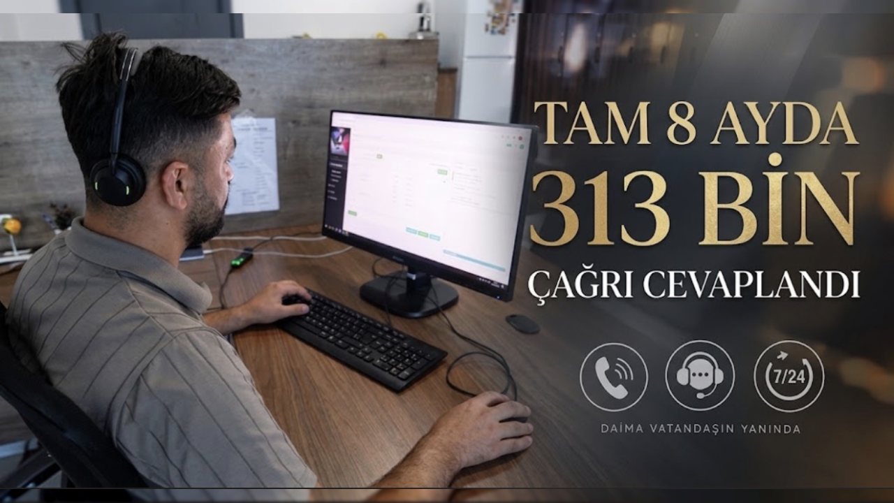 Batman Belediyesi, 8 Ayda 313 Bin Çağrı Yanıtladı