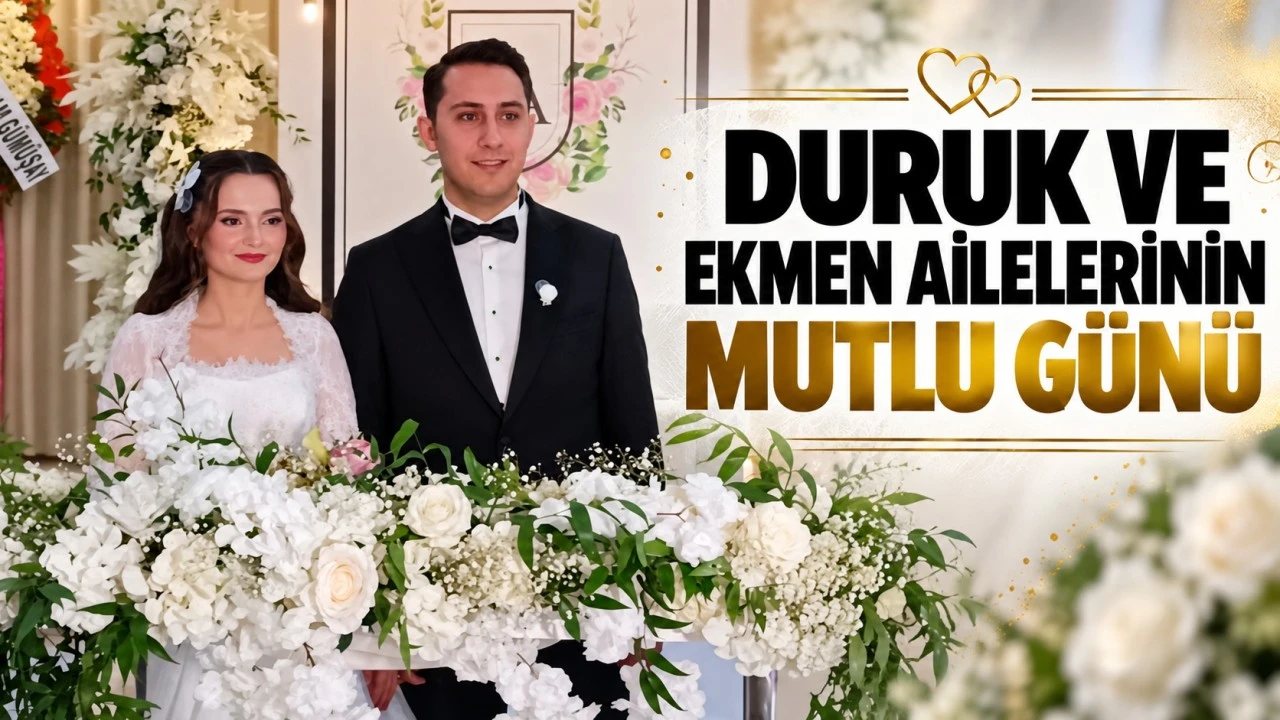 Batman’da Duruk ve Ekmen Ailelerinin Düğün Töreni Gerçekleşti