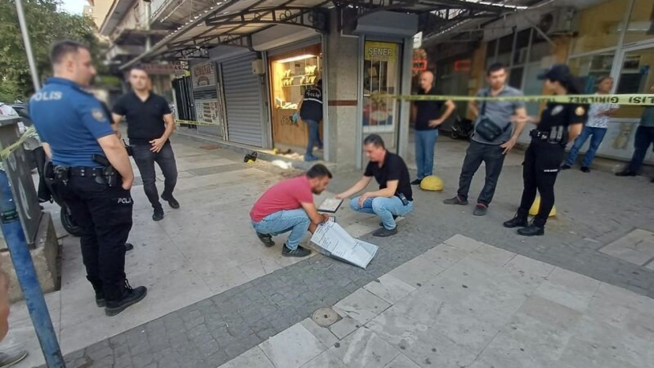 Manisa’da Kuyumcu Soygunu Girişiminde İki Kişi Yaralandı