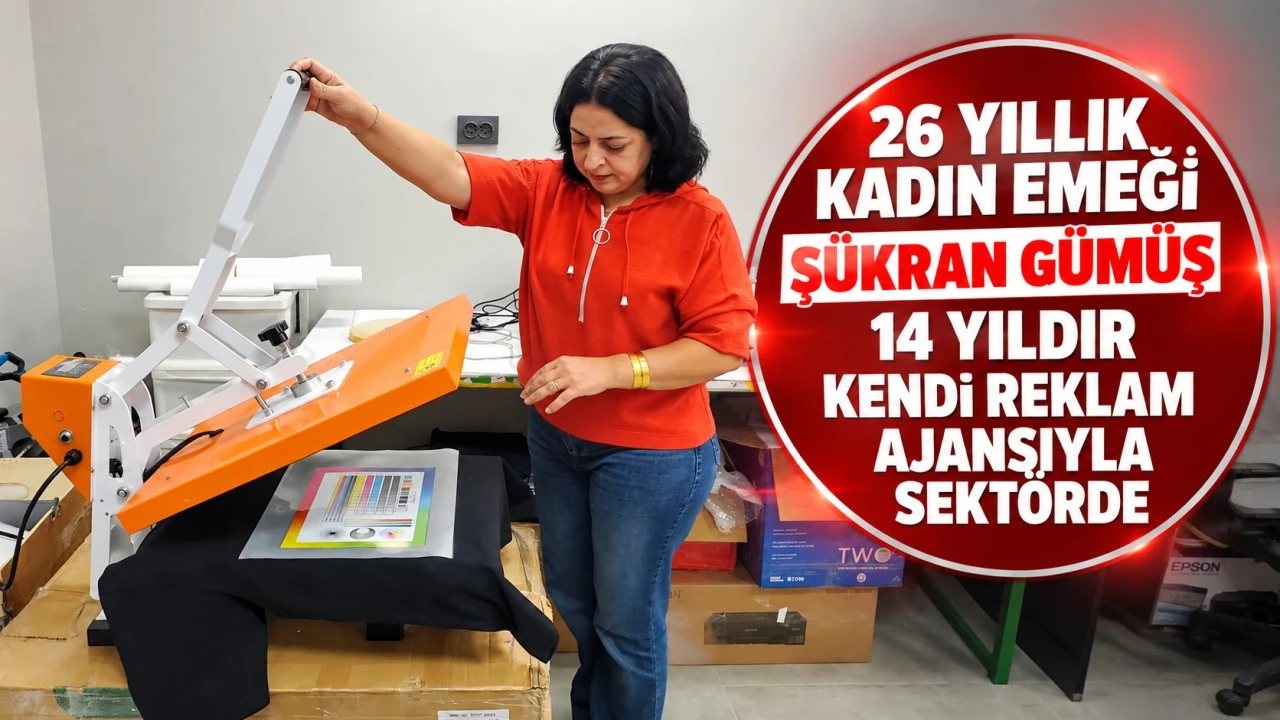 Batmanlı Kadın Girişimci 26 Yıldır Reklam Sektöründe