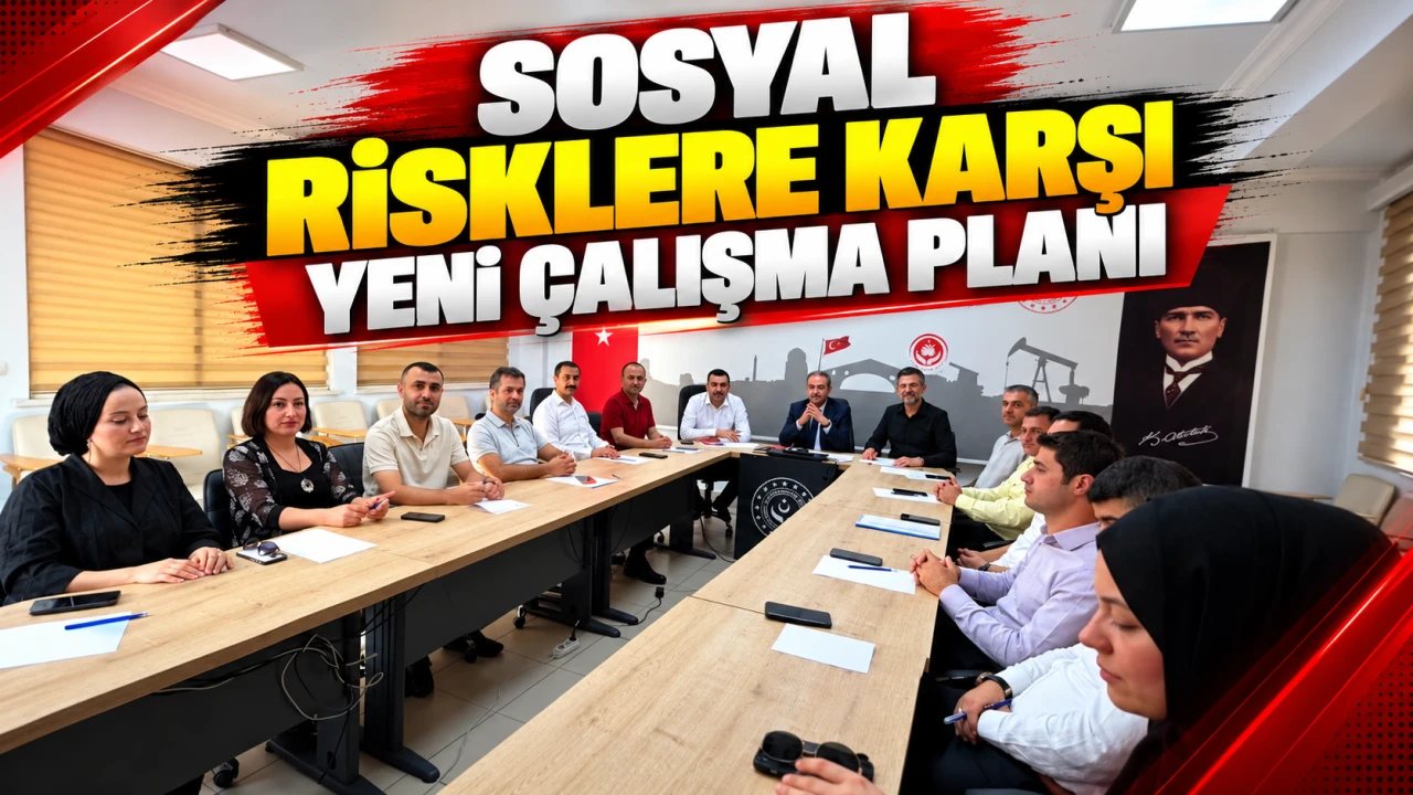 Batman’da Sosyal Risk Haritası Üzerine Toplantı Yapıldı