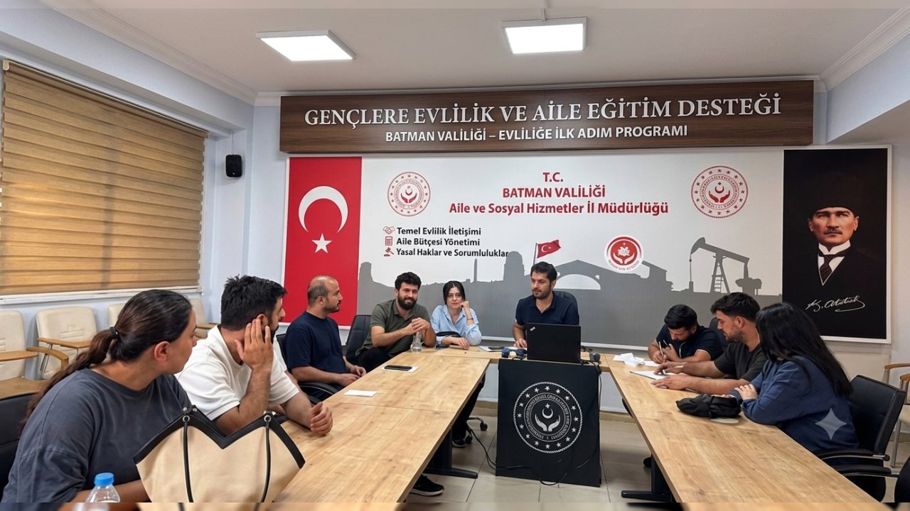 Batman’da Evlilik Hazırlığındaki Gençlere Eğitim Verildi