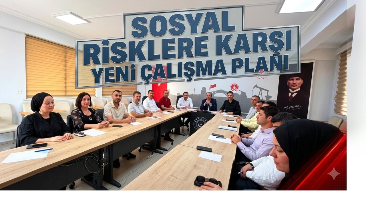 Batman’da Sosyal Risk Haritası Üzerine Toplantı Yapıldı