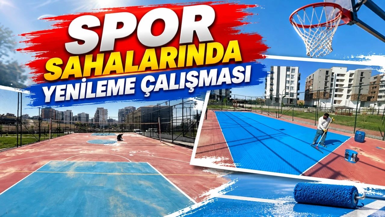 Batman’daki Spor Alanları Yenileniyor
