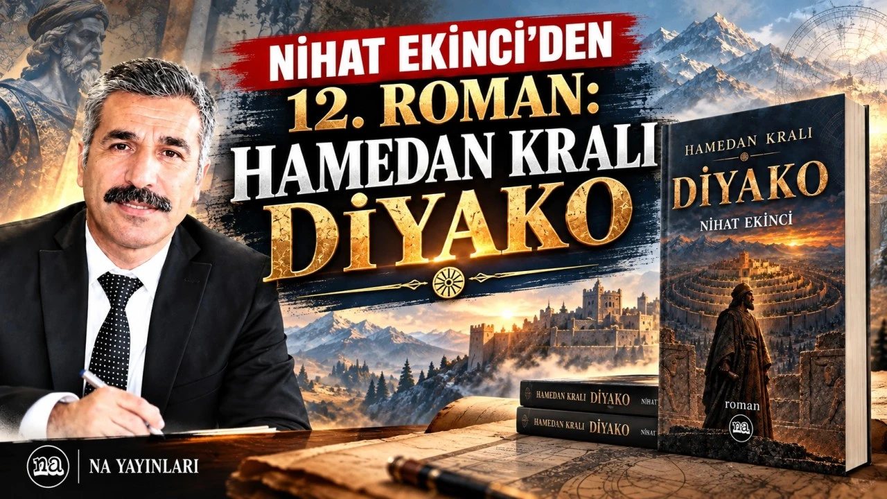 Nihat Ekinci’nin Yeni Romanı Hamedan Kralı Diyako Yayınlandı