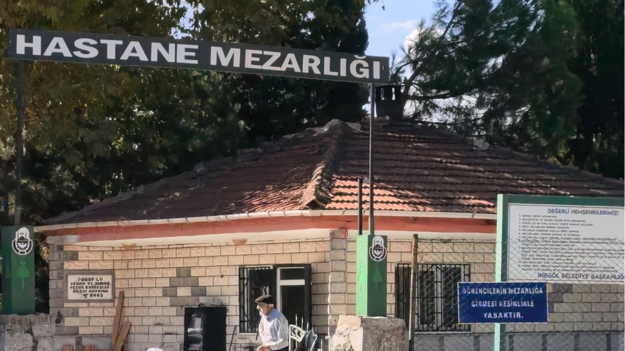 İnegöl Mezarlığında Baltalı Saldırı: Bir Kişi Yaralandı