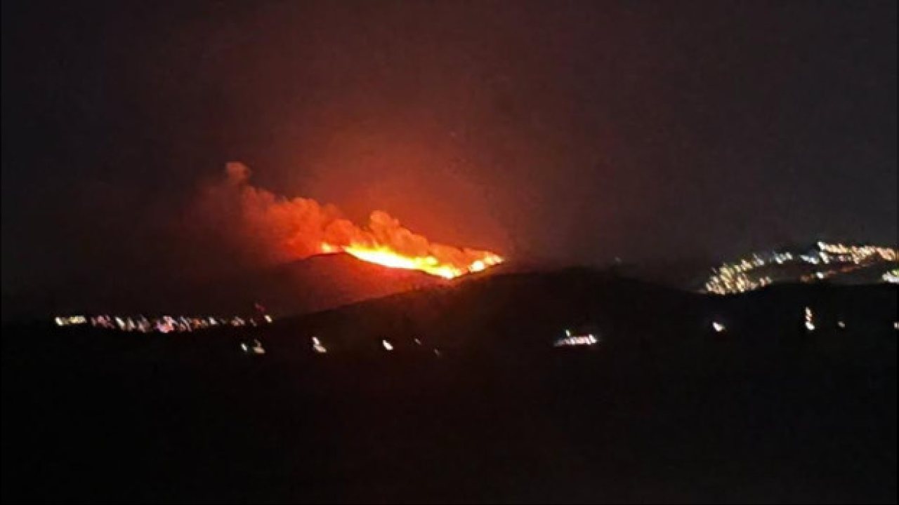 Bodrum’da Maki ve Otluk Alanda Yangın Çıktı