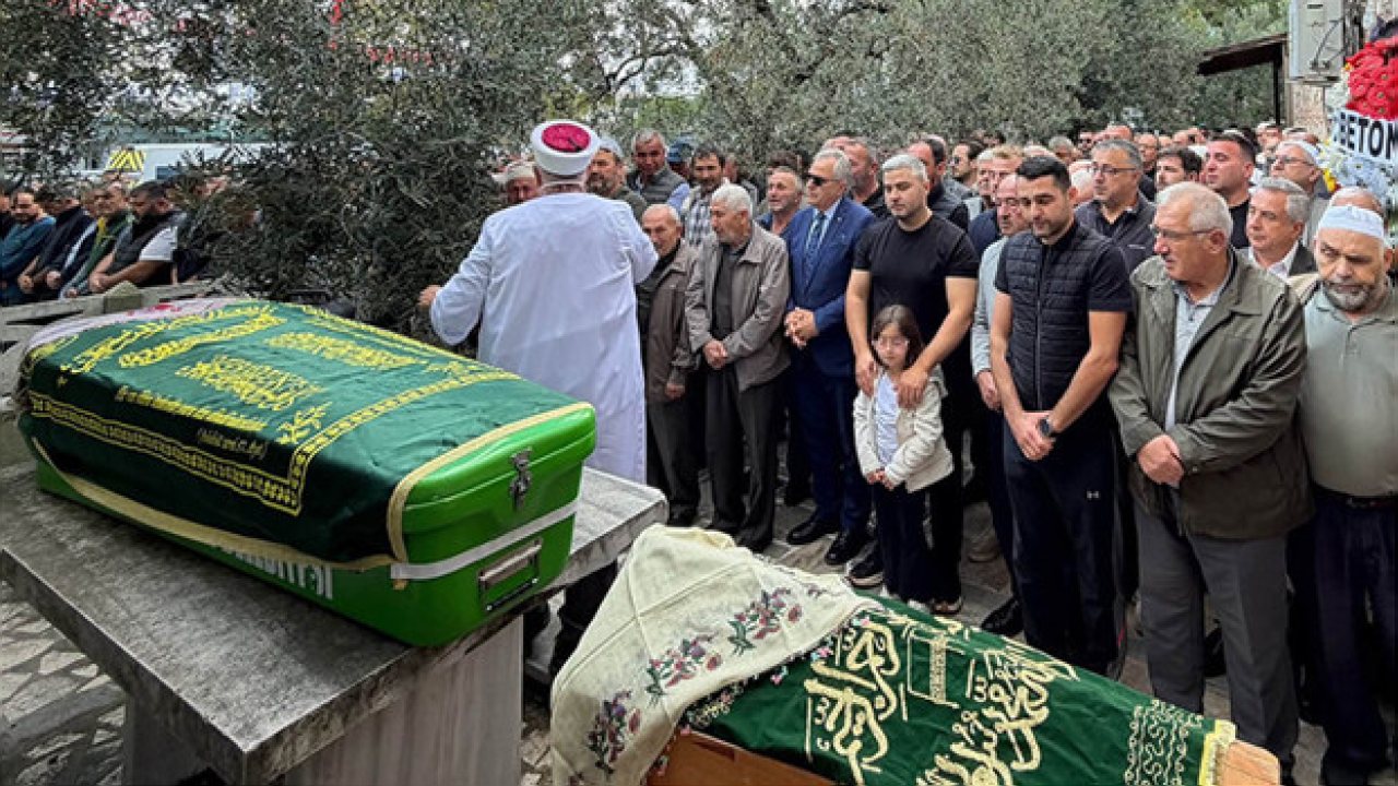 Hamile Anne ve Kızı Son Yolculuğuna Uğurlandı
