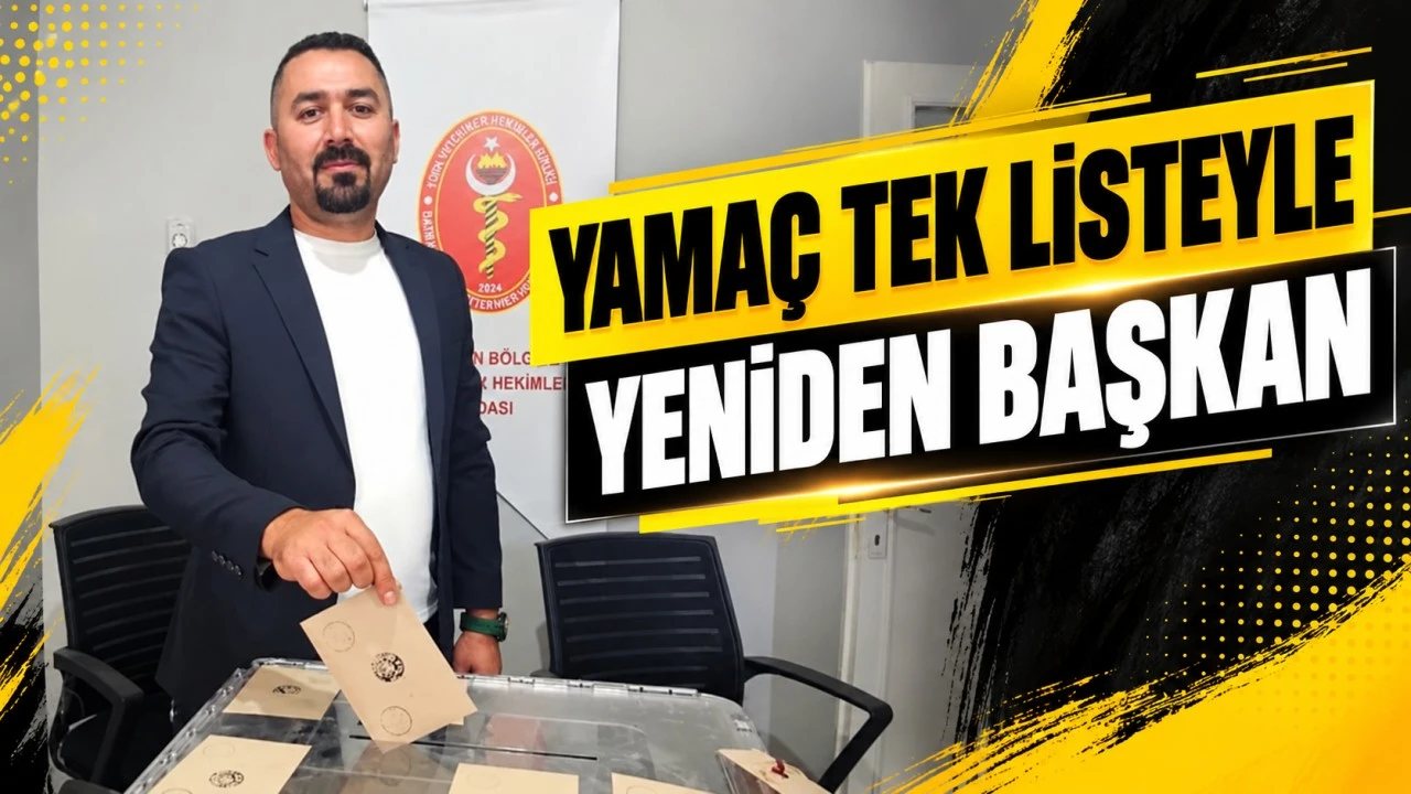 Abdullah Yamaç, Batman Veteriner Hekimleri Odası Başkanlığına Yeniden Seçildi