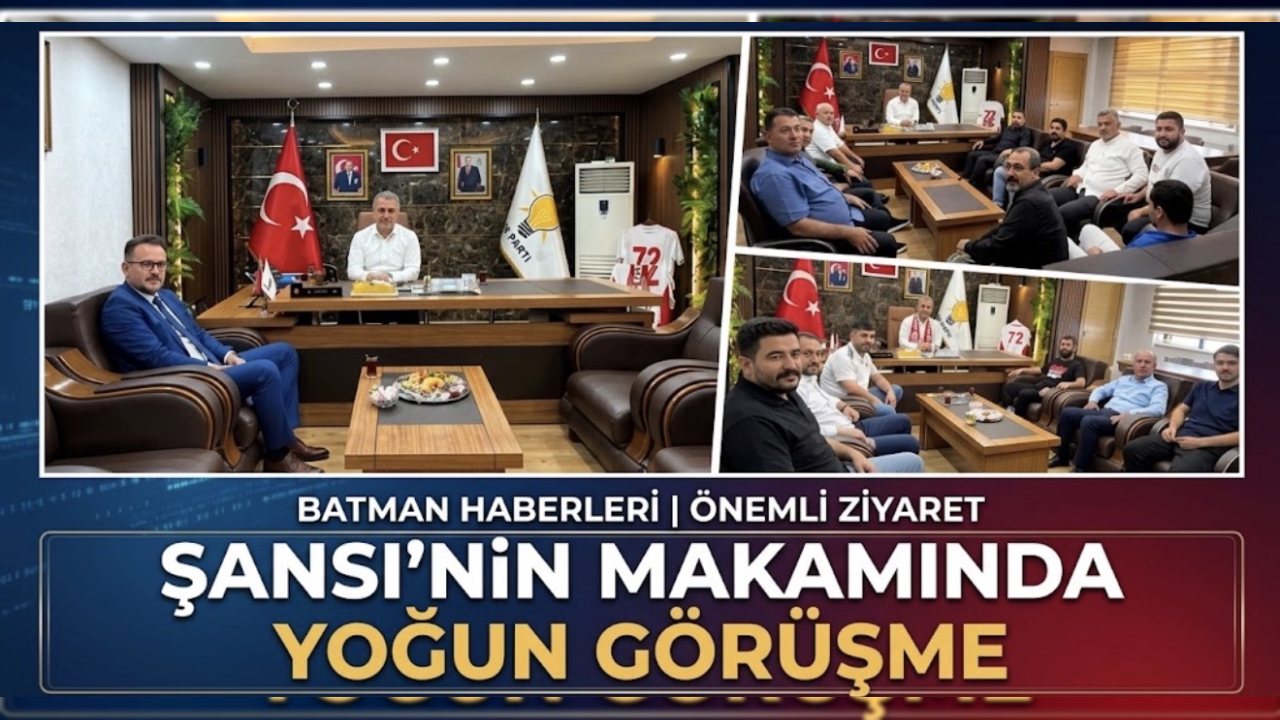 Batman’da Sosyal ve Kültürel İşbirliği Görüşmeleri Yapıldı