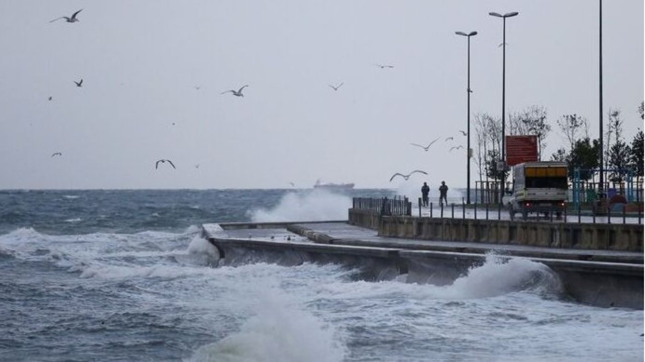 Marmara Denizi için Meteoroloji’den fırtına uyarısı