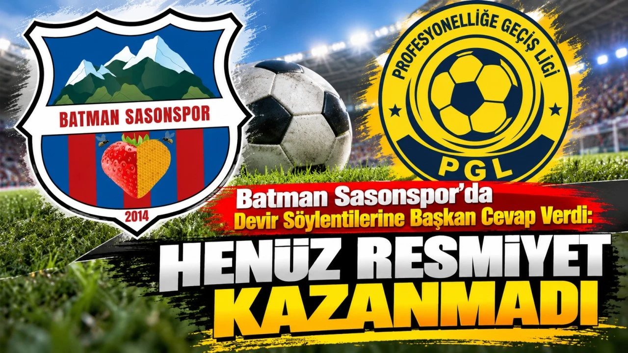 Batman Sasonspor’un Devir Süreci Hakkında Açıklama Yapıldı