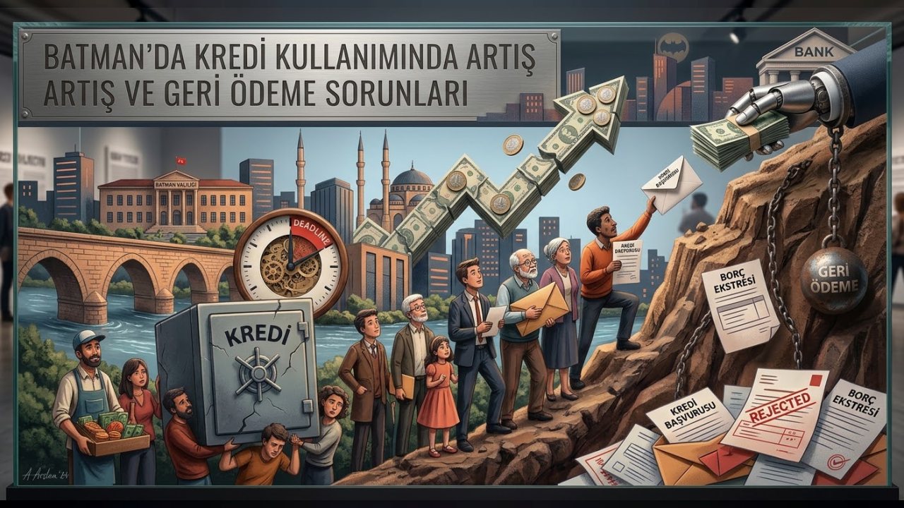 Batman’da kredi kullanımında artış ve geri ödeme sorunları