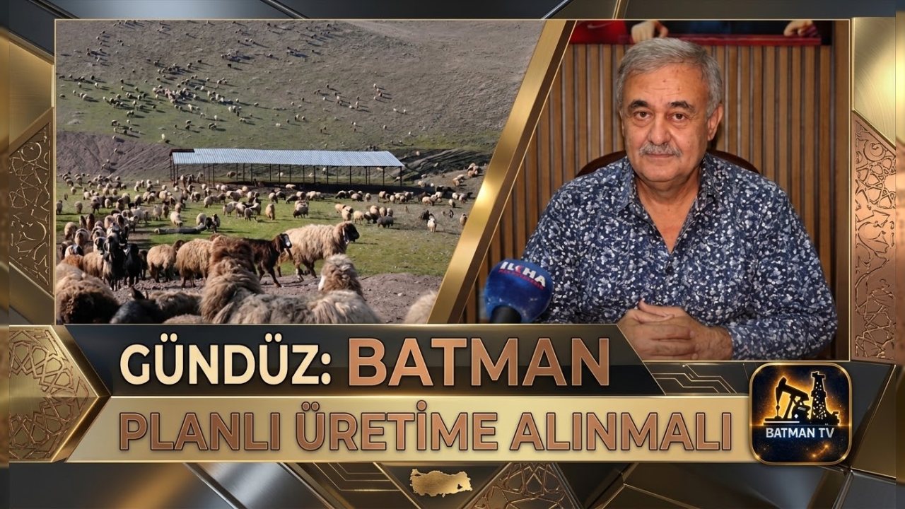 Batman Hayvancılığı İçin Planlı Üretim Çağrısı Yapıldı