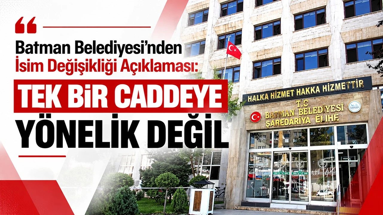 Batman Belediyesi, Ulaşım Güzergahlarının İsimlerini Yeniliyor