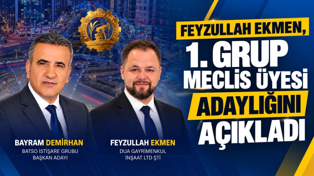 Ekmen, Batman’da Meclis Üyesi Adaylığını Duyurdu