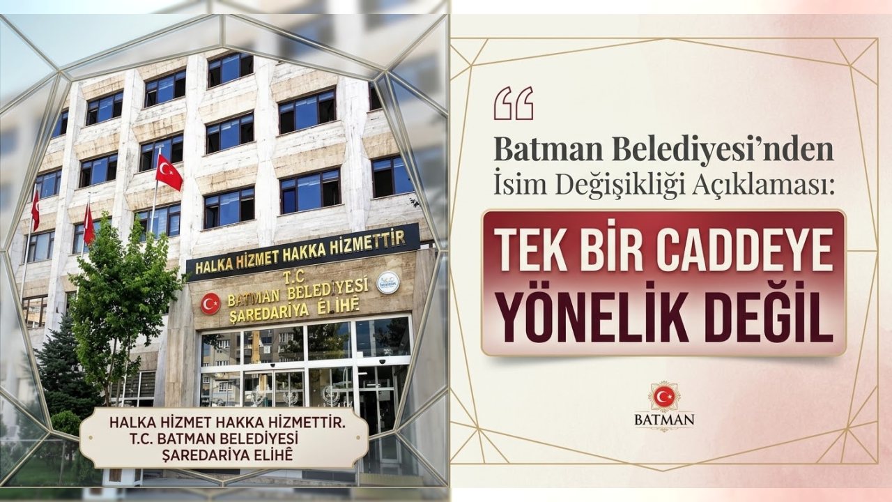 Batman Belediyesi, Ulaşım Güzergahlarının İsimlerini Yeniliyor