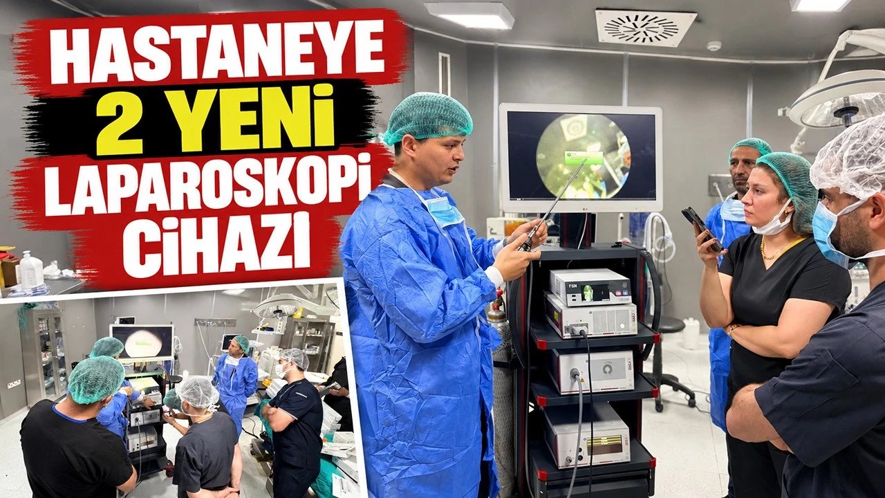 Kozluk Devlet Hastanesi’ne İki Yeni Laparoskopi Cihazı Kazandırıldı