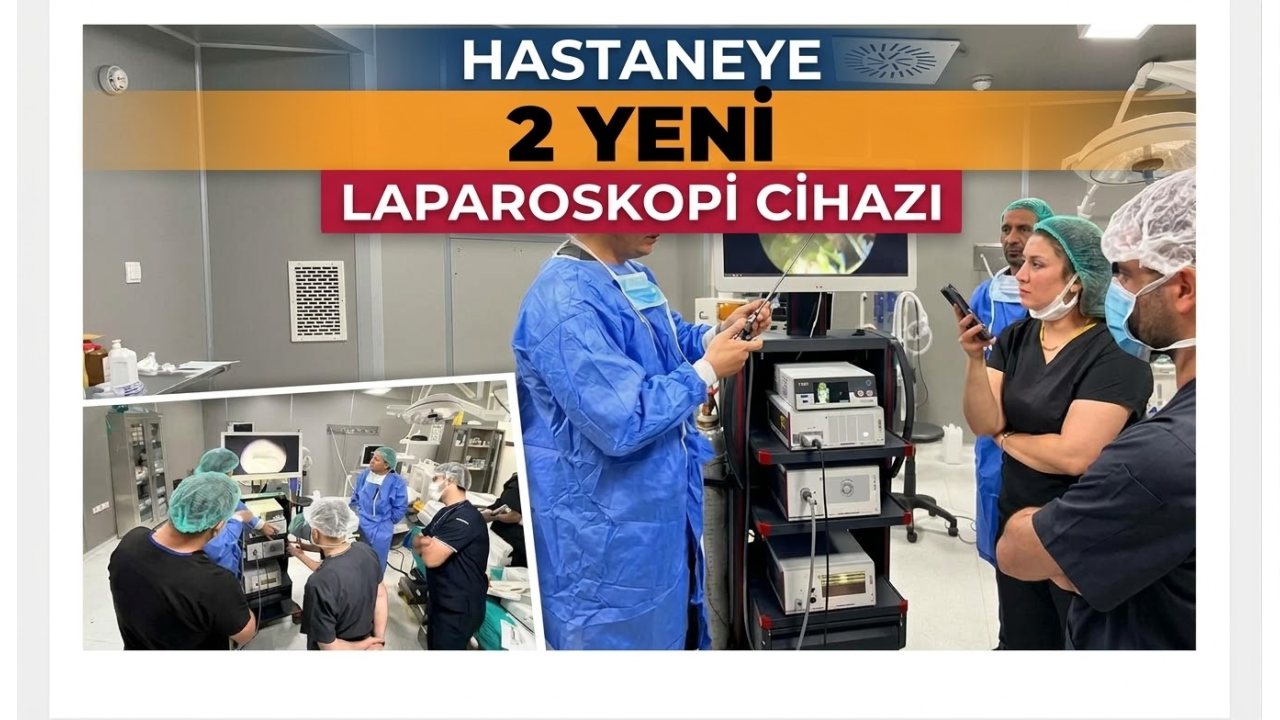 Kozluk Devlet Hastanesi’ne İki Yeni Laparoskopi Cihazı Kazandırıldı