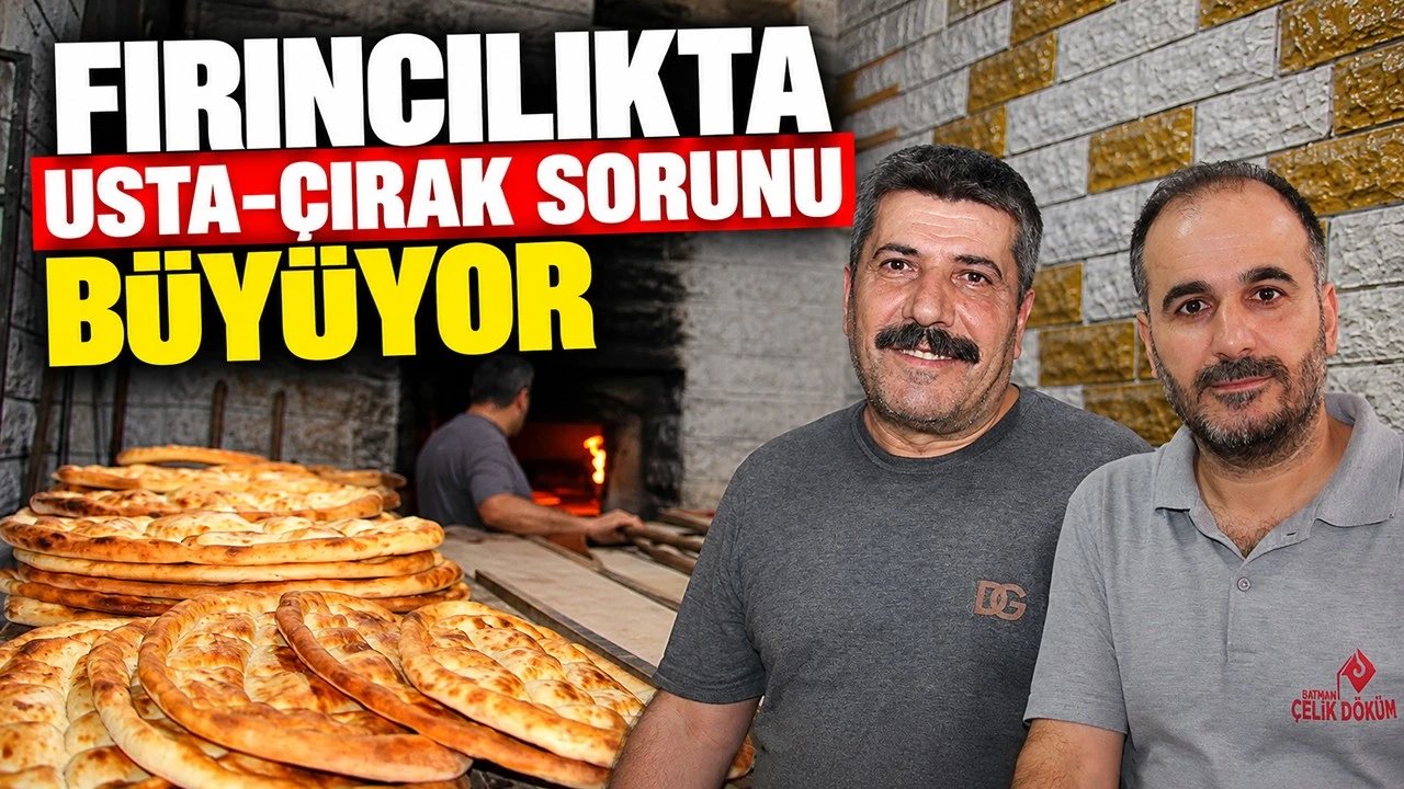 Batman’da Fırıncılıkta Usta Yetiştirme Sorunu Artıyor