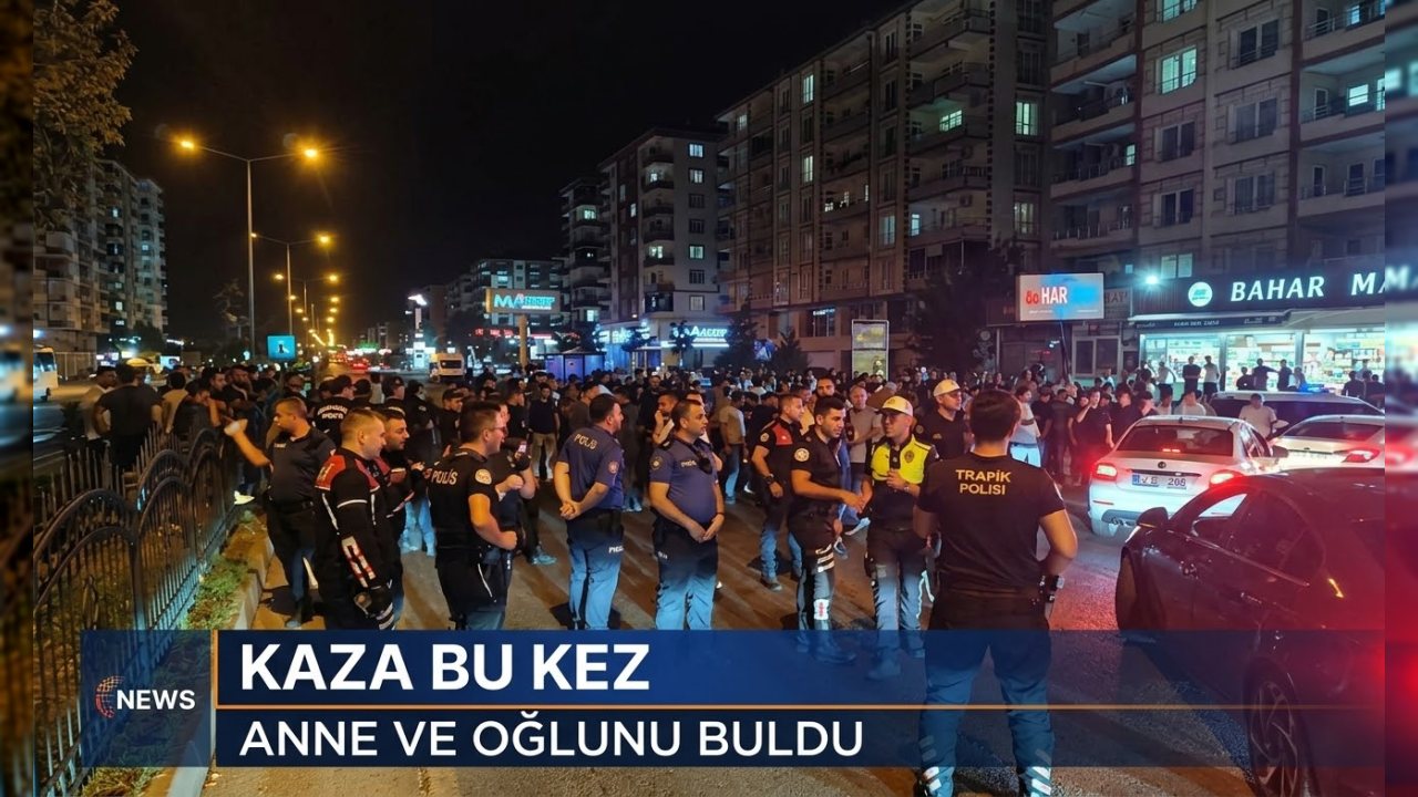 Petrol Mahallesi’nde kaza: Anne ve oğlu yaralandı