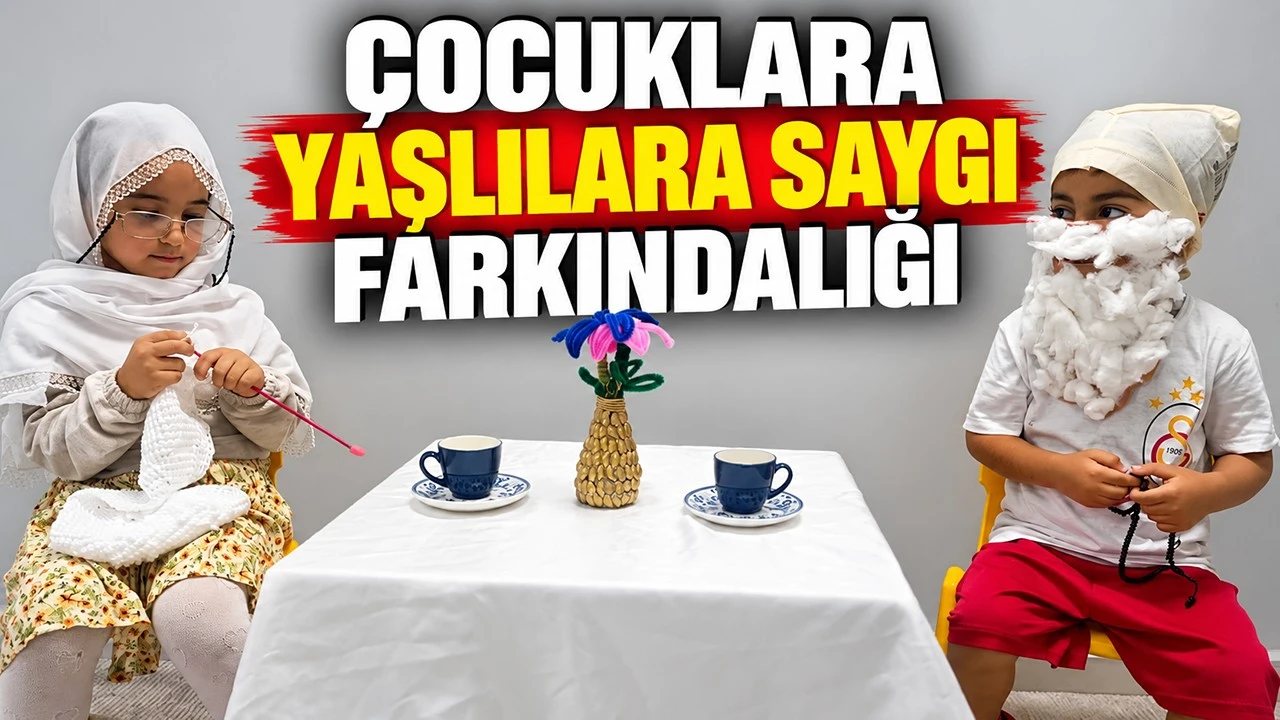 Çocuklara Yaşlılara Saygı Farkındalığı Eğitimi Verildi