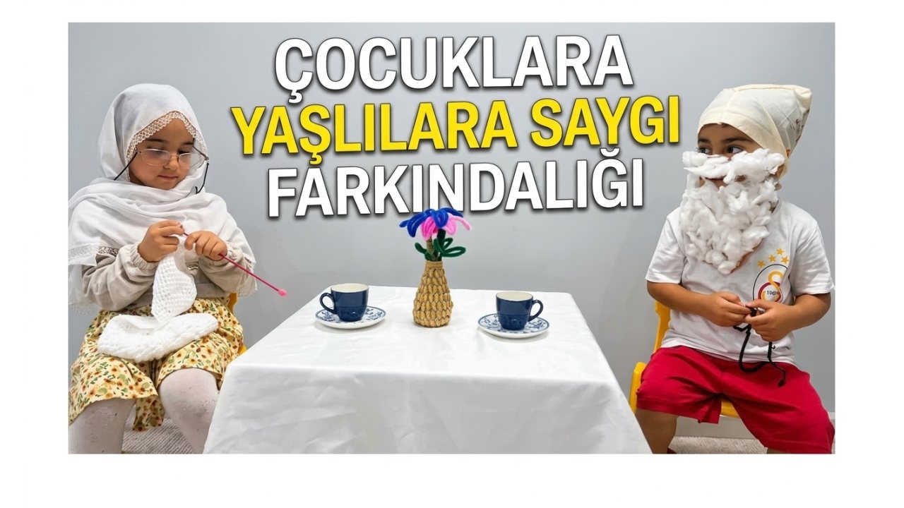 Çocuklara Yaşlılara Saygı Farkındalığı Eğitimi Verildi