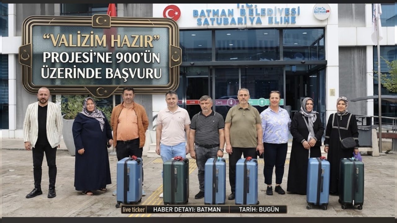 Batman’da 900 Öğrenciye Valiz Dağıtımı Yapıldı