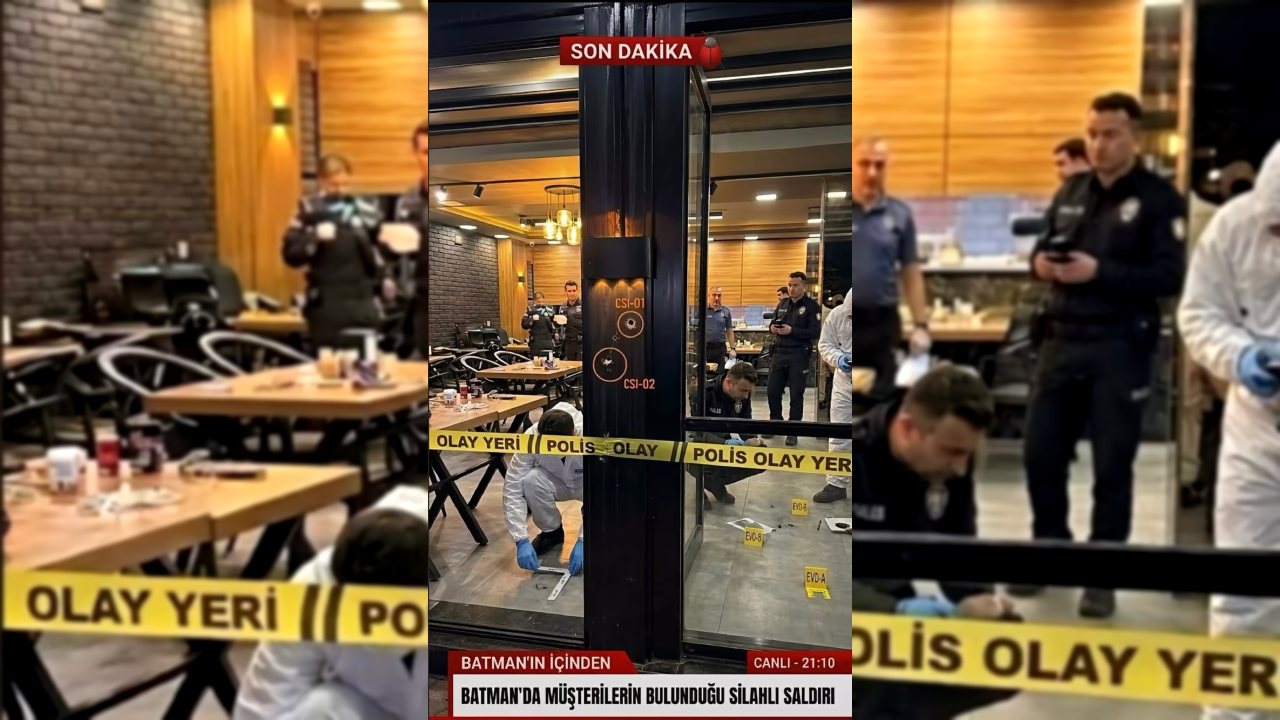 Batman’da Müşterilerin Olduğu Ocakbaşına Silahlı Saldırı Gerçekleşti